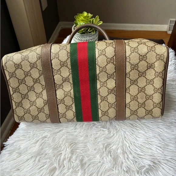GUCCI Vintage Sherry Line Boston Bag 🤎 - Picture 16 of 16